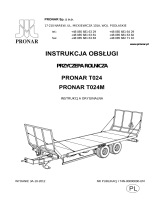 PRONAR T024 T024M Instrukcja obsługi