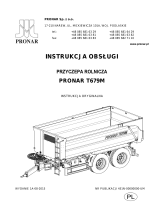 PRONAR T679M Instrukcja obsługi