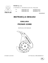 PRONAR GO800 Instrukcja obsługi