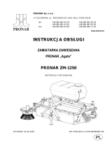 PRONAR ZM-1250 Instrukcja obsługi