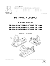 PRONAR BK110M Instrukcja obsługi