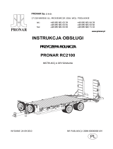 PRONAR RC2100 Instrukcja obsługi