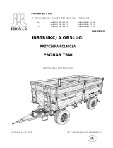 PRONAR T680 Instrukcja obsługi