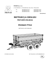 PRONAR PT512 Instrukcja obsługi