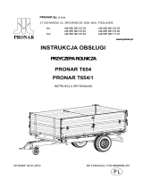 PRONAR T654 T654 1 Instrukcja obsługi