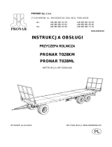 PRONAR T028KM T028ML Instrukcja obsługi