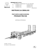 PRONAR PB3100 Instrukcja obsługi