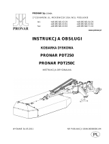 PRONAR PDT250 PDT250C Instrukcja obsługi