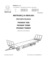 PRONAR T026 Instrukcja obsługi