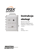 Industrial Scientific RGX Gateway Instrukcja obsługi