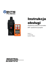 Industrial Scientific Ventis Pro5 Instrukcja obsługi