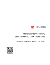 HIKMICRO LYNX Pro Instrukcja obsługi