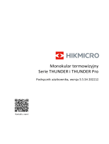 HIKMICRO THUNDER Pro Clip-On Instrukcja obsługi
