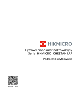 HIKMICRO CHEETAH Clip-On Instrukcja obsługi