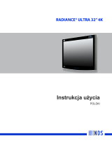NDS Radiance Ultra 4K 32" Instrukcja obsługi