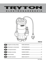 Tryton TPB750 Instrukcja obsługi