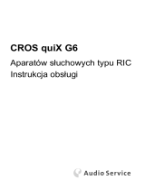 AUDIOSERVICE CROS quiX G6 instrukcja