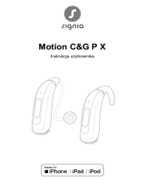 Signia Motion C&G P sDemo DX instrukcja