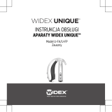 Widex UNIQUE U-FA 440 instrukcja