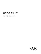AUDIOSERVICE CROS R Li 7 instrukcja