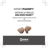 Widex MAGNIFY M-CIC-M TR M33 instrukcja