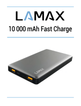 Lamax 20000 mAh Fast Charge Instrukcja obsługi