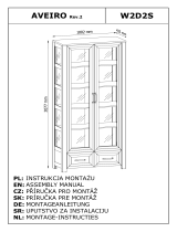 Gała Meble AVEIRO V2 - W2D2S Instrukcja obsługi