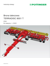 Pottinger TERRADISC 8001 T Instrukcja obsługi