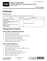 Toro LED Light Kit, TimeCutter HD Riding Mower Instrukcja instalacji