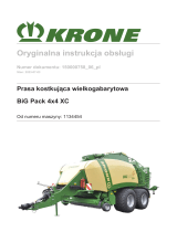 Krone BA BiG Pack 4x4 XC Instrukcja obsługi