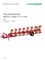 Pottinger SERVO T 6000 PLUS 6-scharig Instrukcja obsługi