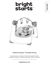 Bright Starts Playful Paradise Portable Compact Baby Swing, Unisex Instrukcja obsługi
