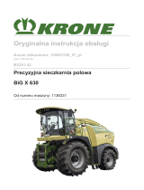 Krone BA BiG X 630 (BX201-42) Instrukcja obsługi