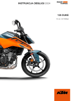 KTM 125 Duke Instrukcja obsługi