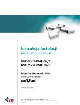 Novus NVE-MV107WIFI-W Instrukcja instalacji