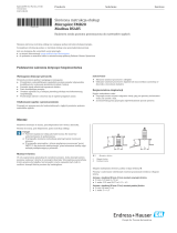 Endres+Hauser KA Micropilot FMR20 Modbus RS485 Short Instruction