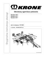 Krone BA Swadro 38 T, 42 T, 46 T Instrukcja obsługi