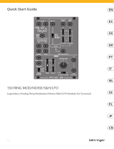 Behringer 150 RING MOD/NOISE/S&H/LFO Skrócona instrukcja obsługi