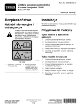 Toro Jack Mount Kit, Titan Riding Mower Instrukcja instalacji