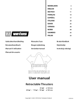 Vetus STE5512D Instrukcja obsługi