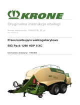 Krone BA BiG Pack 1290 HDP II XC Instrukcja obsługi