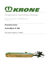 Krone BA ActiveMow R 360 Instrukcja obsługi