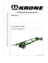 Krone BA Transportwagen SWW X-Disc Instrukcja obsługi