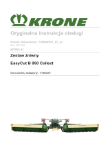 Krone BA EasyCut B 950 Collect (MT603-41) Instrukcja obsługi