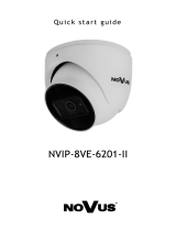 Novus NVIP-8VE-6201-II Instrukcja obsługi