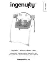 ITY by Ingenuity Sun Valley Milestone Swing - Grey Instrukcja obsługi