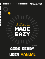 Beamz Gobo Derby Instrukcja obsługi