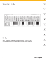 Behringer UB-Xa Skrócona instrukcja obsługi