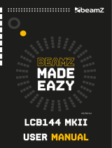 Beamz LCB144 MKII LED Colour Bar Instrukcja obsługi