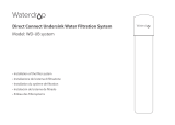Waterdrop WateWD-UB system Instrukcja obsługi